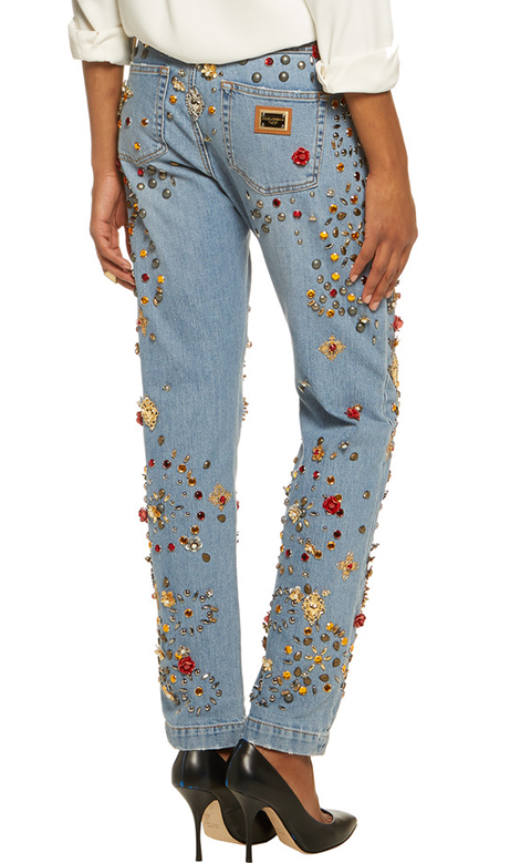 Dolce And Gabbana Embellished Jeans: Sold Out | Hideous Denim